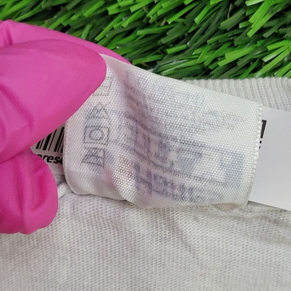 Vintage 80s Military Jet Shirt Large 21x27 White - Picture 6 of 13